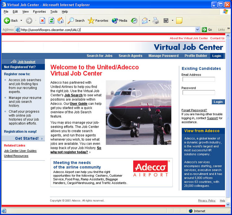 Adecco Virtual Job